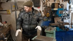 Самодельный долбежный станок по металлу. Часть.1