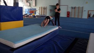 Мои занятия по акробатике