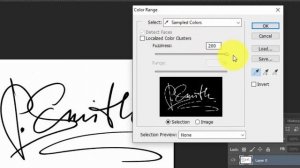 How to remove signature background quickly  in photoshop cs6 | Photoshop idea| ps learning