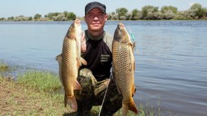 САЗАНЫ ПЫТАЮТСЯ УТАЩИТЬ УДОЧКИ. Ловля сазанов на жмых и бойлы. Рыбалка в Астрахани.