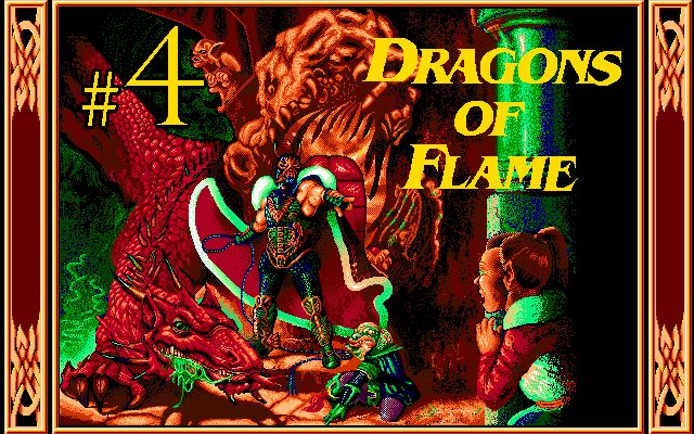 Advanced Dungeons & Dragons - Dragons of Flame ? 1989 г. ? №04