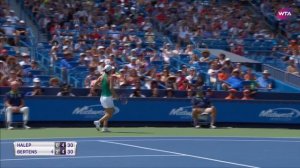 Simona Halep vs. Kiki Bertens | 2018 Western & Southern Open Final | WTA Highlights