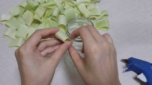 SUPER EASY!! Upcycle ideas using glass bottle and corn leaf - Recycling craft ideas - DIY Projects