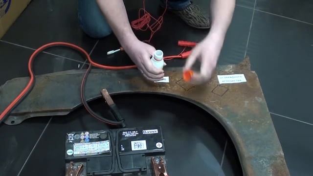 ЦИНКОР-АВТО. Обработка от АКБ и зарядного устройства смотреть онлайн