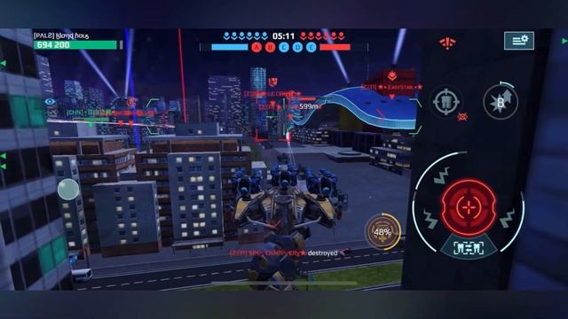 PALS Mix vs. ZEN | WAR ROBOTS CLAN BATTLE | SHENZHEN смотреть онлайн