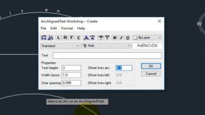 Como Escribir en Arco Facil En Autocad