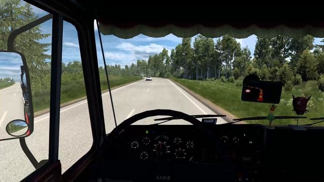 Рейс Альметьевск - Уфа. Груз Пропан-Бутан.  #ETS2 1.47. #ДальнобойщикиETS2ATS.