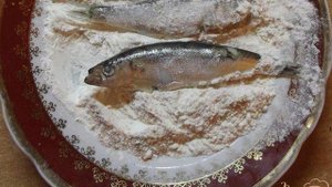 Жаренная черноморская сельдь