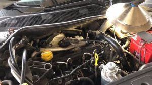Замена картриджа на Renault Megane 2  1.5 1.5 dCi и вырезание катализатора