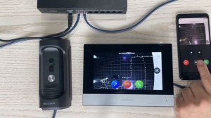 Hikvision Vandal-Resistant Doorbell DS-KB8113-IME1 work test
