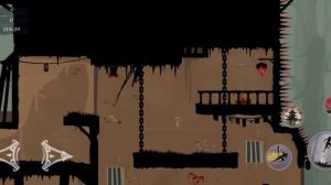 Ninja Arashi 2 : Level 42 Gameplay artifact location No death #ninjaarashi2 #game #artifacts