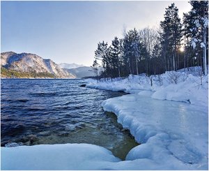 Переход реки Енисей
