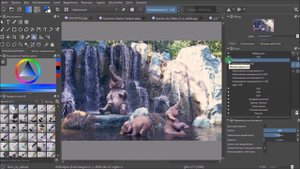 Режимы наложения в редакторе Krita