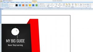 How to Make Modern Visiting Card Design in MS Word in 20 Minute