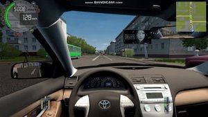 Шашки на Camry 3.5, в City car Driving, под музыку
