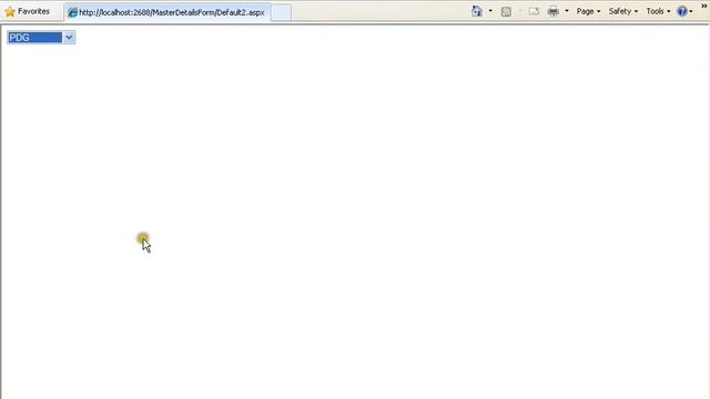 Cascade DDL with Gridview Using ADO.Net Coding.