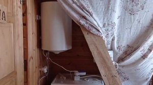 установил бойлер в баню, стало как в квартире