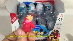 Киндер Яйца Сюрприз по мультику Дисней Микки Маус