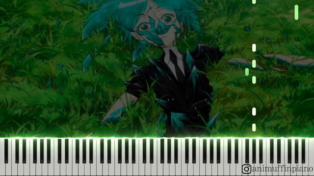 Houseki no Kuni OST - Nannano sa! [Piano Tutorial + sheet] смотреть онлайн