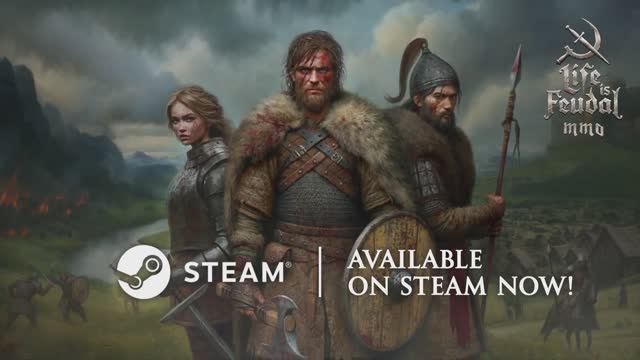 Игровой трейлер Life Is Feudal MMO - Official Steam Trailer