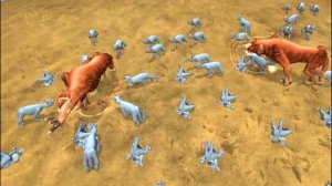 3 Tigers vs 100 Cats | Beast War [S1E10] | SPORE