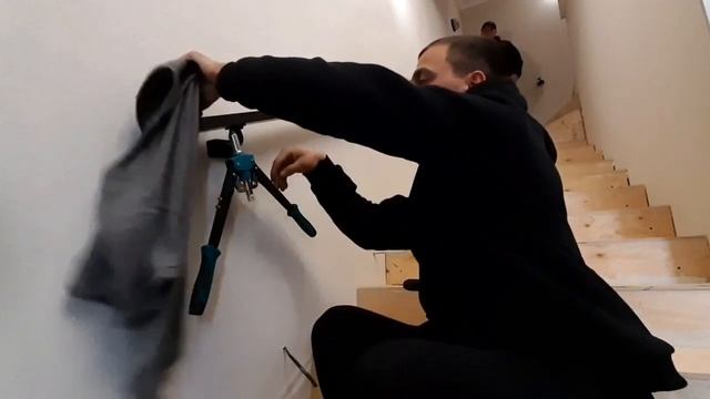 Монтаж перил. Скрытые крепления. смотреть онлайн