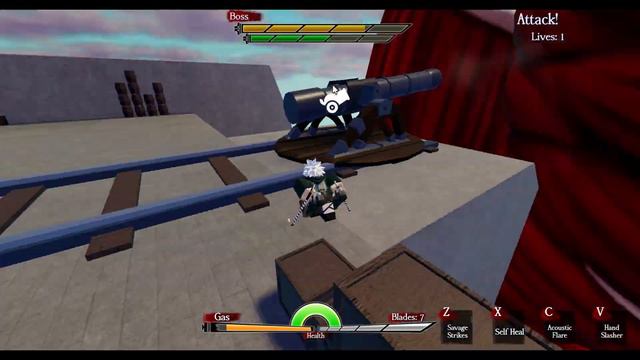 Getting Colossal Titan in Roblox Untitled Attack On Titan смотреть онлайн