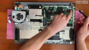 ? Lenovo IdeaPad IP 3 17ADA05 ( 81W20001RK ) разборка , мини обзор , апгрейд , сборка