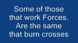 Rage against the machine - Killing in the name Lyrics