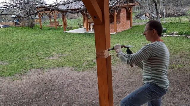 ПЕРИЛА В БЕСЕДКУ