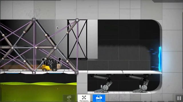 Пробуем Bridge Constructor Portal смотреть онлайн