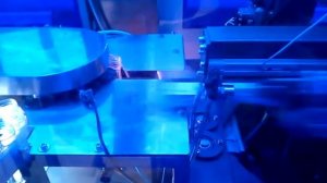 Работа автомата выдува ПЭТ тары