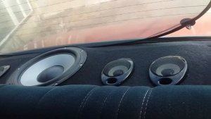 Акустическая полка ваз 2105 своими руками