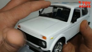 Моделька НИВА LADA 4Х4 масштаб 1/24 Автопанорама со светом и звуком распаковка и обзор! Про машинки