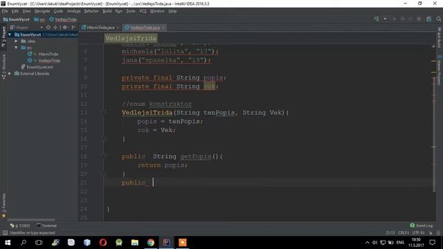 Programovací jazyk Java - 42 - enum
