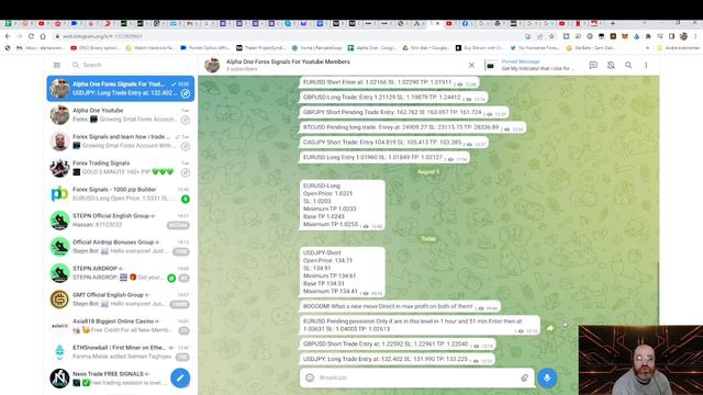 Get My Forex Signals at Telegram