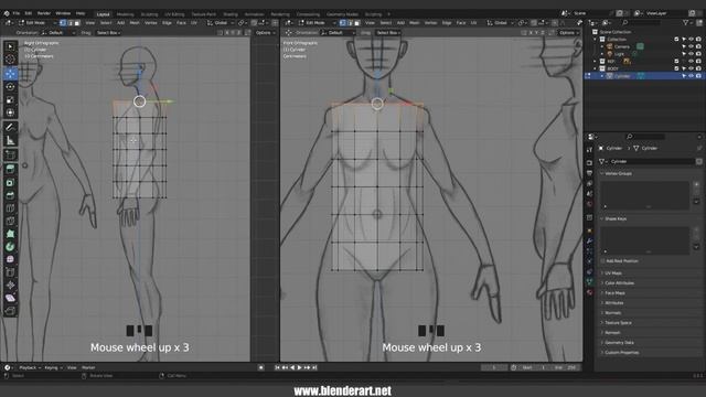 Blender Character Modeling Tutorial - For Beginners - Part 1