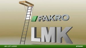 Чердачная лестница Fakro LMK металлическая