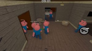 ОХОТА за КЛЮЧАМИ у СВИНОК ПИГГИ на 100 человек! Roblox Piggy but 100