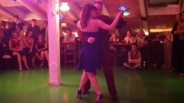 Nana Khocholava - Tate Di Chiazza, Russia, Moscow, Milonga "Na Cherdake" 03.09.2012 смотреть онлайн