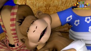 The Wheels On The Bus Go Round And Round - English Nursery Rhymes for Children, Kids and Babies.