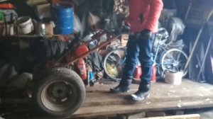 MF 70 самоходная косилка