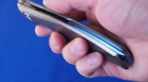 Нож Широгоров 110 Kickstop Кикстоп Sapphire Blue (Lee Williams) Russia