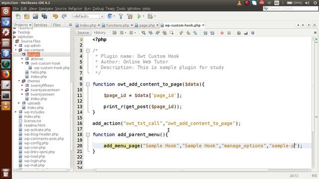 Wordpress Hooks Tutorial for beginners from scratch #24 Develop Custom Action Hook Steps (#2)
