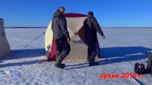 Палатка Снегирь БЕЗ термостежки, новинка 2018 г.  Обзор.