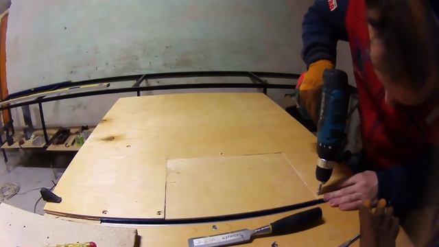 Новая мастерская. Распиловочный станок.
