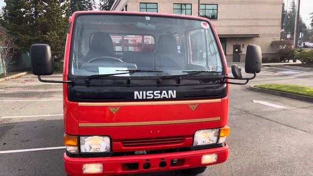 Sold : 1997 Nissan Atlas Firetruck 4x4  Lift Kit Best Diesel TD27 6,000mi JDM RHD