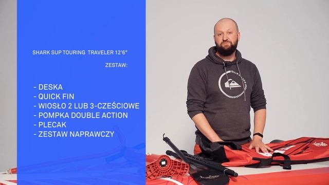 SHARK SUP TOURING TRAVELER 12'6 2019 смотреть онлайн