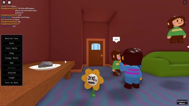 FLOWEY DIES?? - Roblox Undertale RP смотреть онлайн