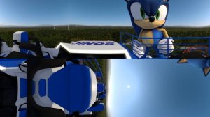 Sonic The Hedgehog 360° VR movie rollercoaster POV 360 도 롤러코스터 탐험 ジェットコースター